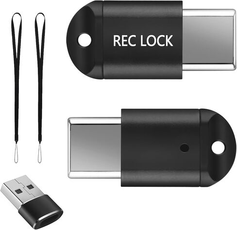 REC LOCK 2-Pack USB-C Mic Blocker Plug & Play for Smartphone, Tablet & PC in Kuwait