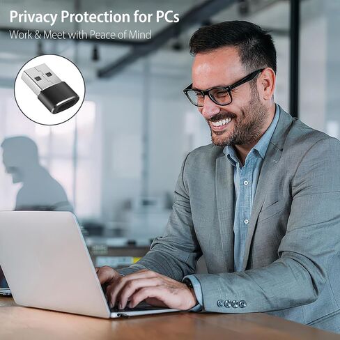 REC LOCK 2-Pack USB-C Mic Blocker Plug & Play for Smartphone, Tablet & PC in Kuwait
