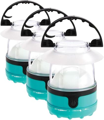 Dorcy LED Mini Lantern, 3 Pack, Assorted Colors, Clear (41-3019) in Kuwait