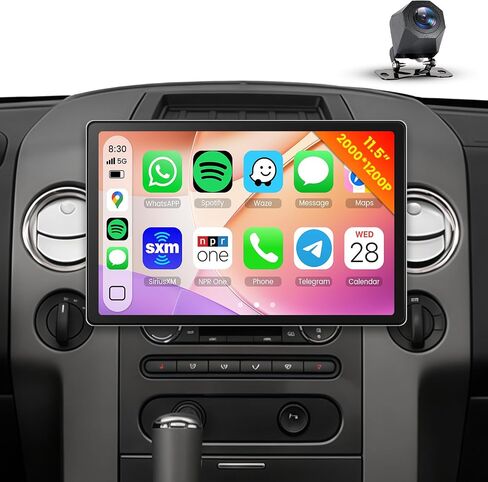 4Core 4+64G 10.1'' Ford F150 2004-2008 1280 * 720P 5G WiFi Android 15 Radio in Kuwait