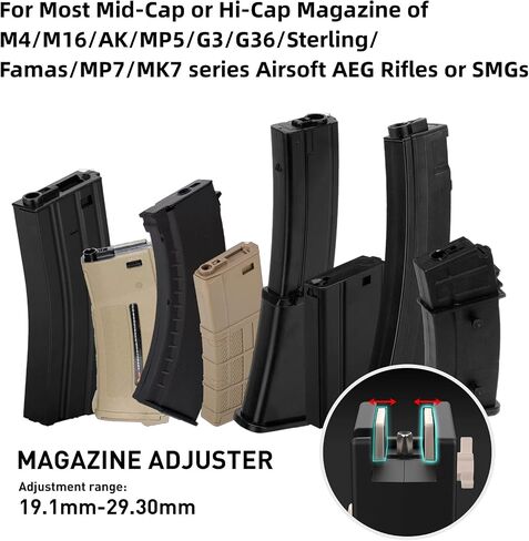 1600-Round Universal Airsoft Speed Loader for 6mm BB Magazines in Kuwait