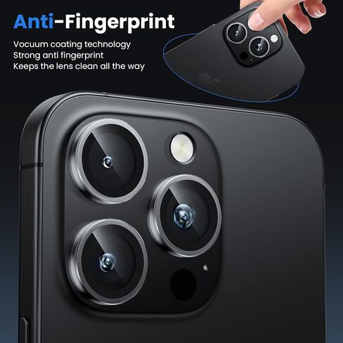 WSKEN for iPhone 16 Pro/iPhone 16 Pro Max Camera Lens Protector in Kuwait