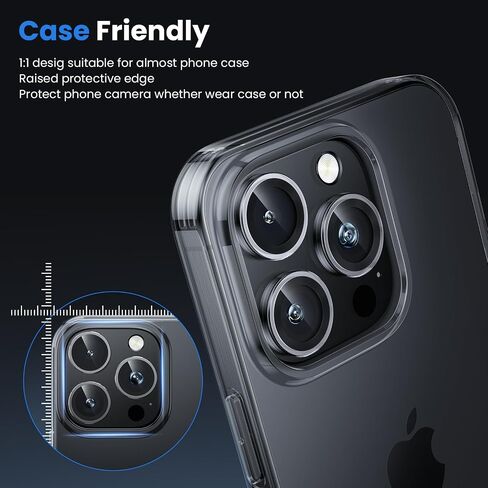WSKEN for iPhone 16 Pro/iPhone 16 Pro Max Camera Lens Protector in Kuwait