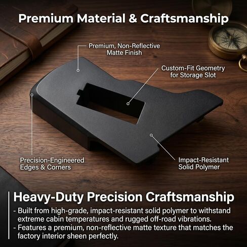 Heavy-Duty Stealth Holster Mount for 2023-2025 Ford F-250 Super Duty | Custom Door Panel Handgun Storage - Precision Fit Side Arm Organizer (Third-Party Accessory) in Saudi Arabia