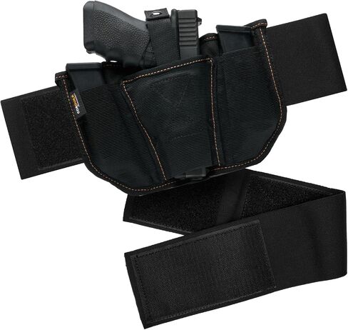 VNSH Belly Band Holster – Comfortable, Secure & Discreet | Concealed Carry Fit with Built-in Mag Pouches & 20" Extender Included in Kuwait