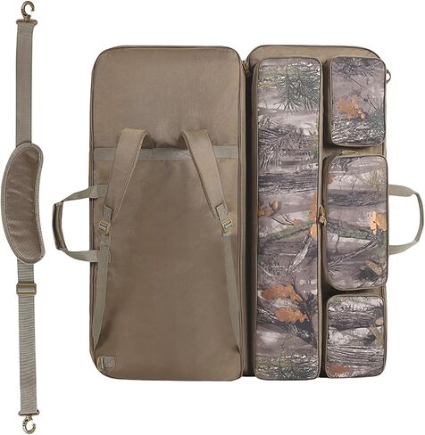NEW VIEW Bow Case - Protects Your Compound Bow - Features Large Compartment, Soft Padding, Comfortable Carrying Options & Multiple Accessory Pockets - Lightweight Durable Archery Bow Bag in Kuwait