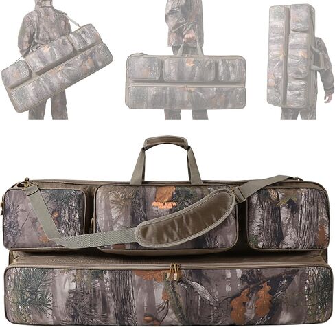 NEW VIEW Bow Case - Protects Your Compound Bow - Features Large Compartment, Soft Padding, Comfortable Carrying Options & Multiple Accessory Pockets - Lightweight Durable Archery Bow Bag in Kuwait