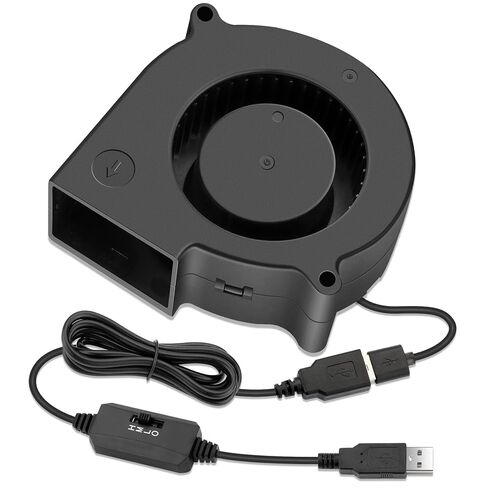 60mm x 15mm USB Blower Fan 5V Brushless DC Cooling Electronic Project Equipment Cabinet Cooler Ventilation in Saudi Arabia