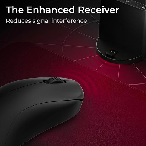 BenQ Zowie S2-DW 4K Wireless Mouse for Esports, ​Sports Science, 4K Enhanced Receiver, 65g, Symmetrical, Driverless, 3950 Sensor, 4K Polling Rate in Kuwait