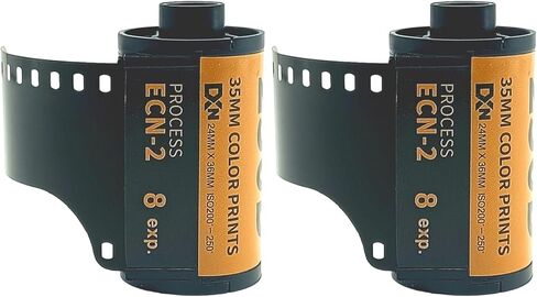 8X Professional ECN2 Process Practice Film 35mm for Versatile Scenario Including Landscapes and Portraits Beginner Friendly Film Roll in Saudi Arabia