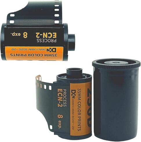 8X Professional ECN2 Process Practice Film 35mm for Versatile Scenario Including Landscapes and Portraits Beginner Friendly Film Roll in Saudi Arabia