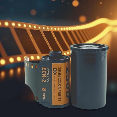 8X Professional ECN2 Process Practice Film 35mm for Versatile Scenario Including Landscapes and Portraits Beginner Friendly Film Roll in Saudi Arabia