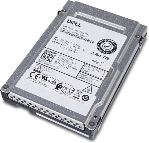 Dell/Kioxia PM5-V KPM5XRUG3T84 3.84TB SAS 12Gb/s TLC 2.5in Read Intensive Solid State Drive (Renewed) in Kuwait
