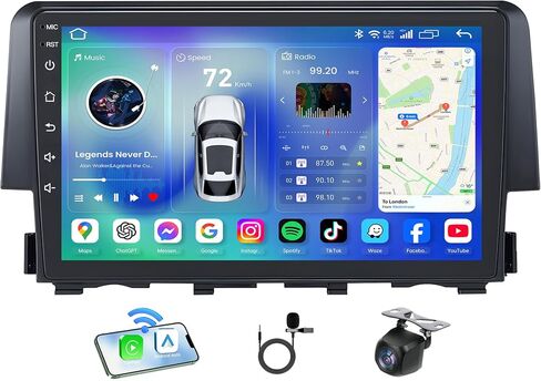 [8Core 4G+64G] Upgrade Android 15 Car Radio for Honda Civic 2016-2020 in Saudi Arabia