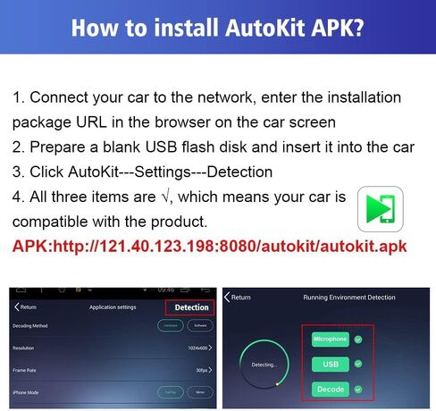 Carlinkit Wireless CarPlay & Android Auto USB Adapter - CPC200-CCPA (Black) in Saudi Arabia