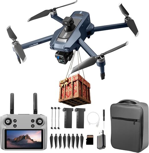FPV Drone with 2.7K Camera for Adults, Payload Airdrop & 3-Axis Gimbal in Saudi Arabia