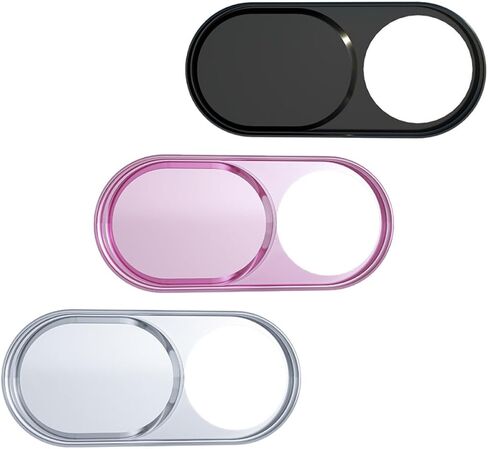 3pcs Aluminium Alloy Webcam Privacy Cover Slider for Phone Camera Lens in Kuwait