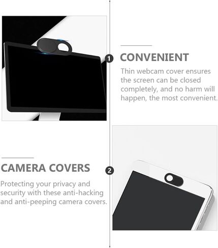 3pcs Aluminium Alloy Webcam Privacy Cover Slider for Phone Camera Lens in Kuwait