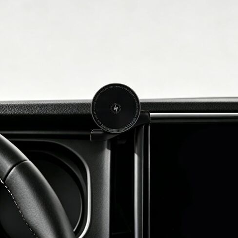 Car Phone Holder for Jeep Wrangler 2024-2026 MagSafe-Compatible Magnetic Wireless Charging Mount for Jeep Wrangler Phone Mount Jeep Wrangler Accessories in Saudi Arabia