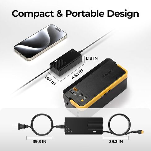 BougeRV 63W AC Adapter Charger for 240Wh and 266Wh Portable Power Supply in Kuwait