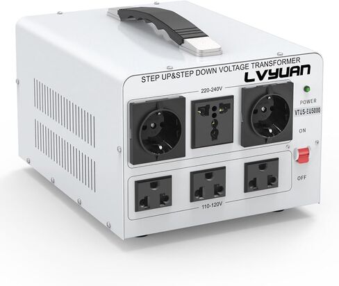 LVYUAN 3000W Step Up & Down Voltage Transformer 110/120V to 220/240V in Saudi Arabia