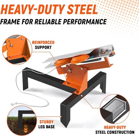 Buzzlett Pull-Cord Clay Pigeon Thrower Machine for Clay Shooting Practice in Saudi Arabia
