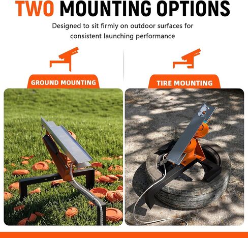 Buzzlett Pull-Cord Clay Pigeon Thrower Machine for Clay Shooting Practice in Saudi Arabia