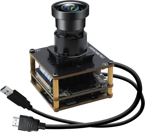 SVPRO 4K 60fps HDMI USB3.0 Camera Module with M16 2.8mm Lens, Wide Angle 110° IMX678 H.264 Type-C Computer Webcam Board for Windows Linux MacOS Andriod in Saudi Arabia