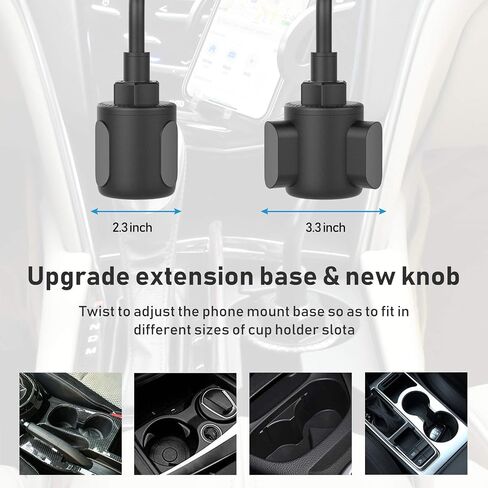 Phone Holders for Your Car, Adjustable Gooseneck Cup Car Phone Holder in Kuwait