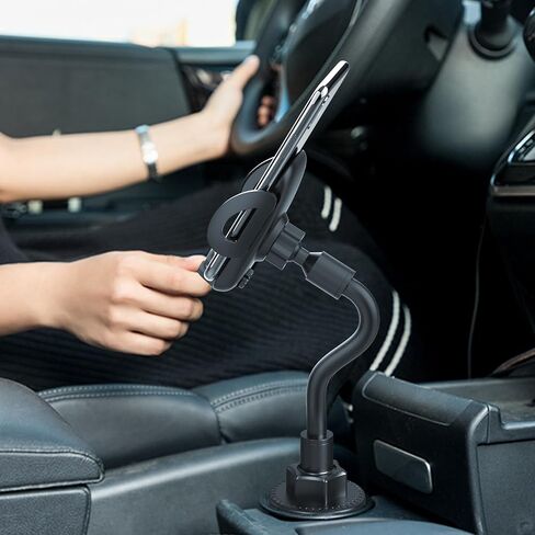 Phone Holders for Your Car, Adjustable Gooseneck Cup Car Phone Holder in Kuwait