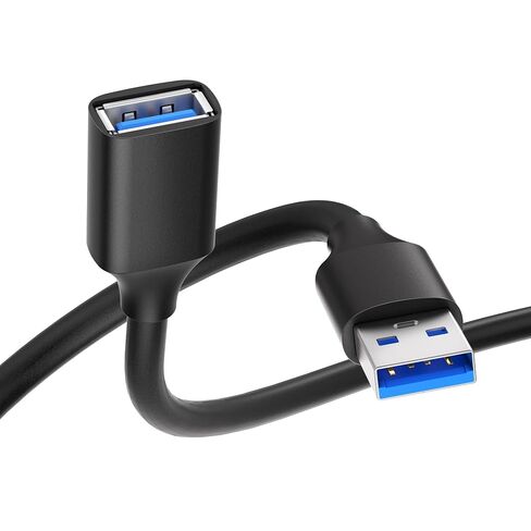 USB 3.0 Extension Cable 1.6FT, Short USB Extender Male to Female 1Pack in Kuwait