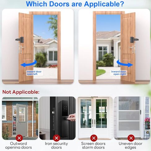 Anti-Theft Doorbell Mount for Blink Video Doorbell Camera(2021 1st & 2nd Gen), No-Drill Adjustable Angle Mount Bracket, 40° to 140°, Ideal for Apartments, Rental Homes & Offices - Black in Kuwait