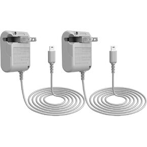 DS Lite Charger, 2 Pack AC Power Adapter Compatible with Nintendo DS Lite, 5.2V 450mA 100-240V Portable Travel Wall Replacement Charger in Kuwait