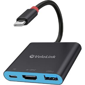 محول usbc إلى hdmi 4k120hz+USB a 3.2+منفذ شحن PD، محطة إرساء من النوع C لسطح البخار/Rog Ally/Mac/الكمبيوتر المحمول، USB c HDMI مع منفذ PD متوافق مع MacBook وأجهزة الكمبيوتر المحمولة in Saudi Arabia