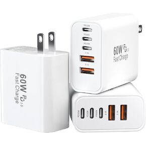 USB C Fast Charger Blocks, 60W iPhone USB Type C Wall Charging Power Blocks in Kuwait