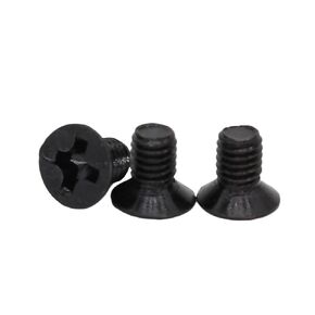 Black Carbon Steel Countersunk Screw Micro Fastener in Saudi Arabia