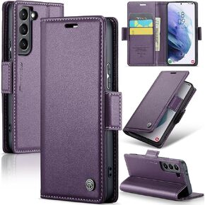 Compatible with Samsung Galaxy S21 Plus Wallet Case with Card Holder,Kickstand Flip Folio Leather Phone Case for Samsung Galaxy S21 Plus 6.7 inch (Coffee) in Kuwait