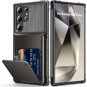 for Samsung S26 Plus Wallet Case 5 Credit Card ID Holder Flip Cover in Kuwait