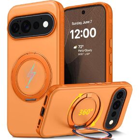 Oterkin for Google Pixel 11/11 Pro Case with 360° Spin Magnetic Stand Blue in Kuwait