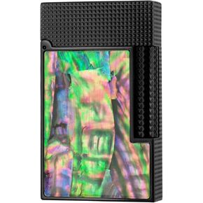 Brass Lighter with Crisp Ping Sound – Colorful Seashell Pattern in Kuwait