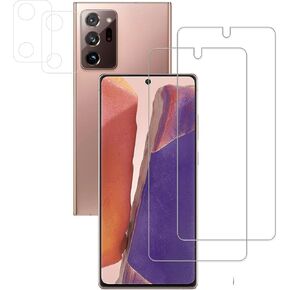 Screen Protector For Samsung Galaxy Note 20 5G Tempered Glass Film 2-Pack with Camera Lens Protector 2-Pack in Kuwait