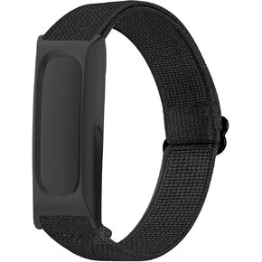 شريط مطاطي متوافق مع Google Fitbit Air، حزام ساعة رياضي من النايلون، سوار معصم بديل مجدول ناعم مسامي، حجم سهل التركيب قابل للتعديل in Kuwait