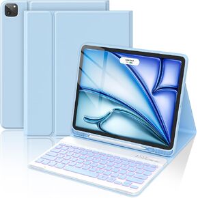 COO for iPad Air 13 Inch Case Keyboard (M4/M3/M2, 2026/2025/2024),7 Backlit in Saudi Arabia