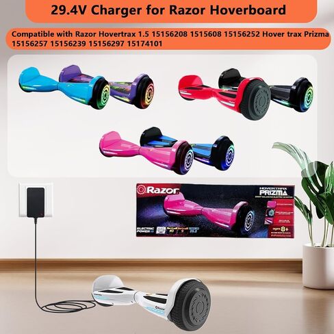 29.4VCharger Power Cable for the Razor Hovertrax 1.5 Self-Balancing Scooter in Saudi Arabia
