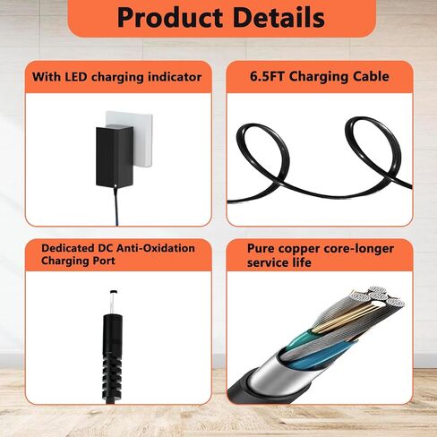 29.4VCharger Power Cable for the Razor Hovertrax 1.5 Self-Balancing Scooter in Saudi Arabia