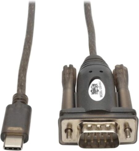 TRIPP LITE USB to Serial Adapter Cable, USB-A to DB9 RS232, Male-to-Male, 5 Feet / 1.5 Meters, 3-Year Warranty (U209-000-R) in Saudi Arabia