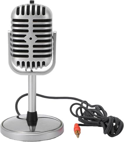 KIMISS Retro Microphone, Omnidirectional Unidirectional Mic in Saudi Arabia