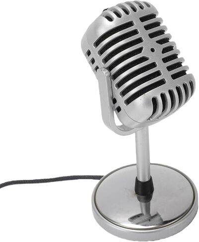 KIMISS Retro Microphone, Omnidirectional Unidirectional Mic in Saudi Arabia