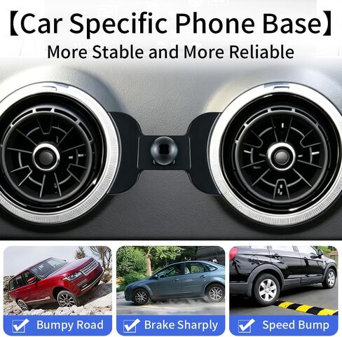Car Phone Holder Mount for Audi A3 S3 RS3 2014-2020 Accessories in Saudi Arabia