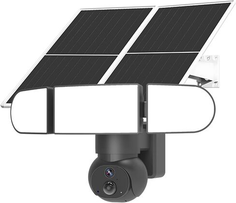AQ9 Solar Security Camera Wireless with Dual-Brightness Floodlight in Saudi Arabia